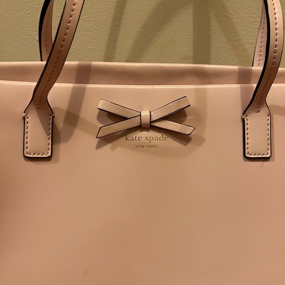 Kate Spade Pink Tote excellent condition ♠️ - Picture 2 of 5